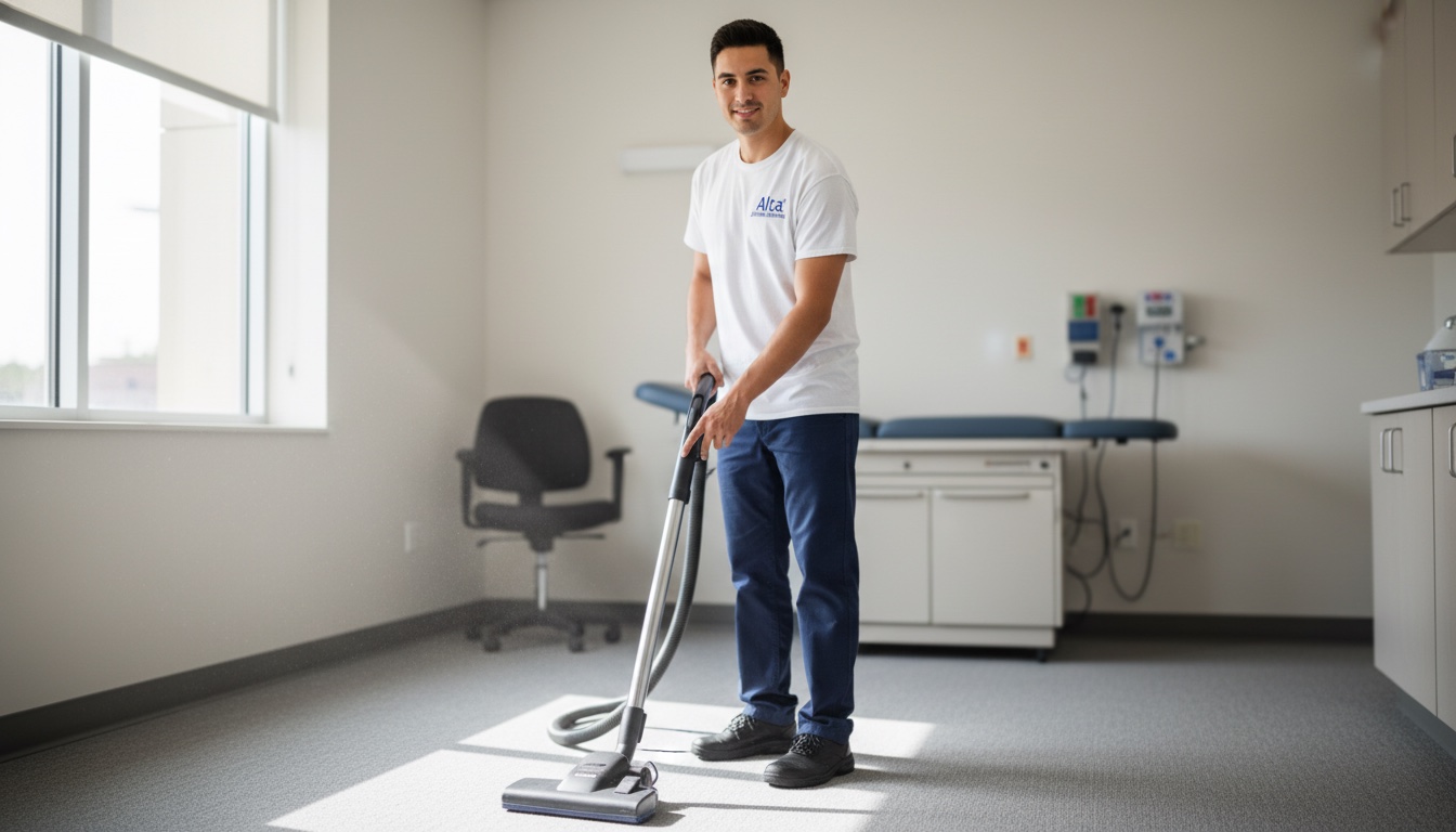 Professional construction cleaning facility maintenance